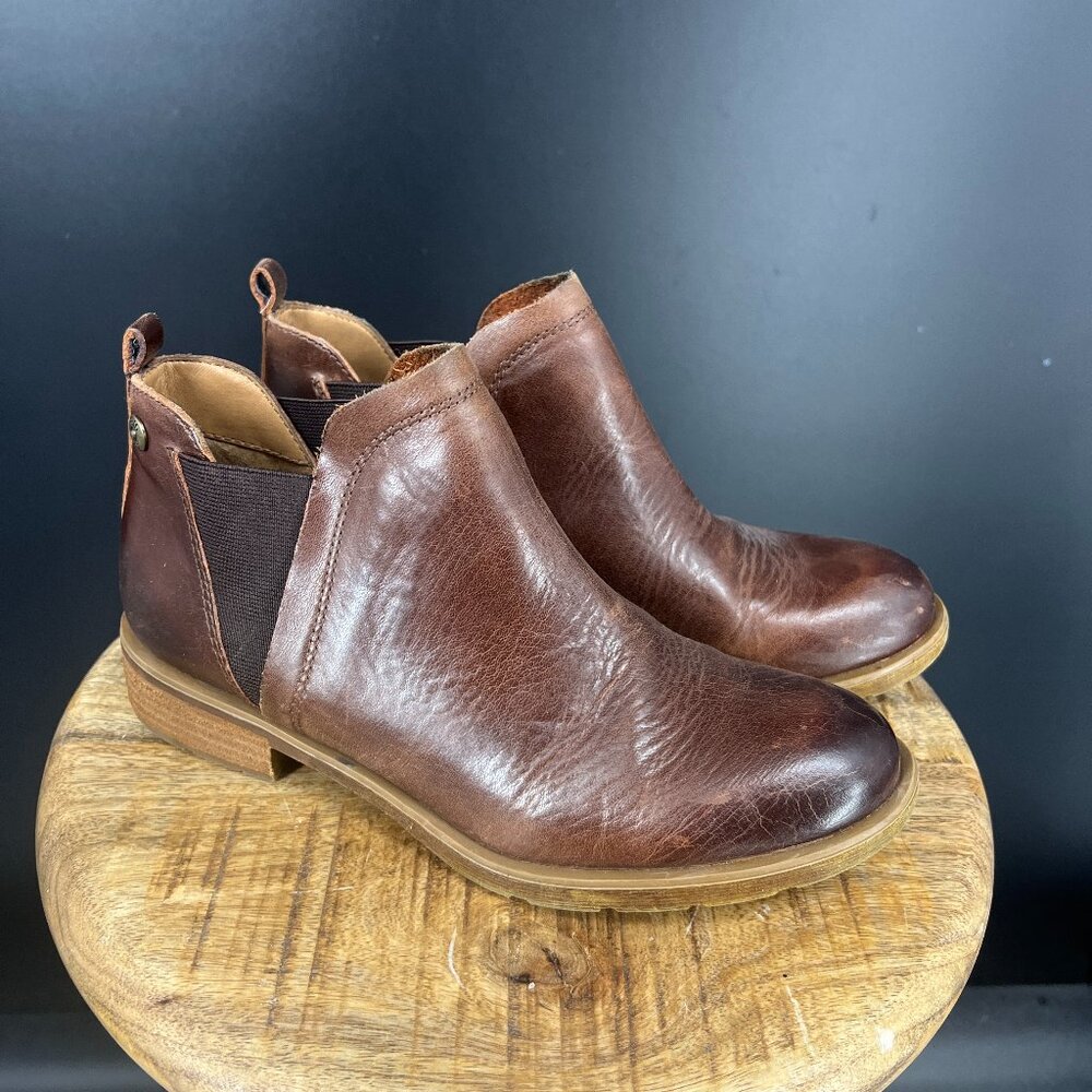 Sofft Bryanne Dark Brown Leather Chelsea Boot